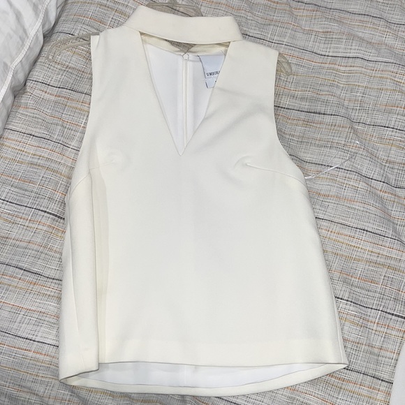 C/MEO Collective Ivory/Off-White Choker Top. Excellent condition. Size S - Picture 3 of 3